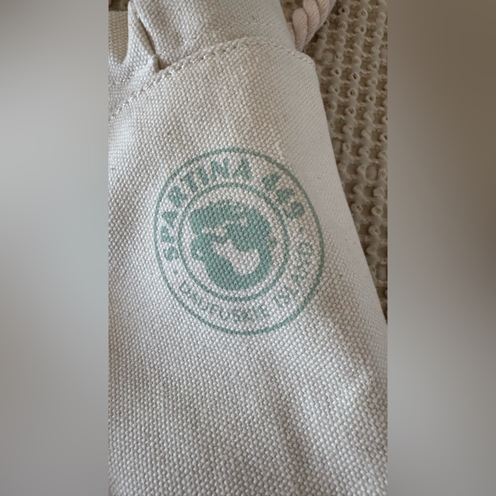Spartina 449 Canvas Chesapeake Bay Nautical Tote Bag NWT - Picture 2 of 6